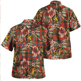 Brown of Castledean (Broun of Castledean) Ancient Tartan Clan Crest Badge Aloha Hawaiian Shirt Tropical Old Style NP35 Brown of Castledean (Broun of Castledean) Ancient Tartan Tartan Today
